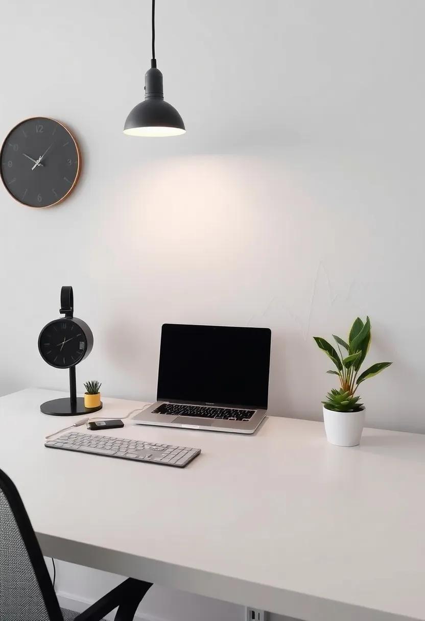 Tech on Display: Create a tech-friendly workspace by choosing chic cable management solutions to keep cords organized without compromising style