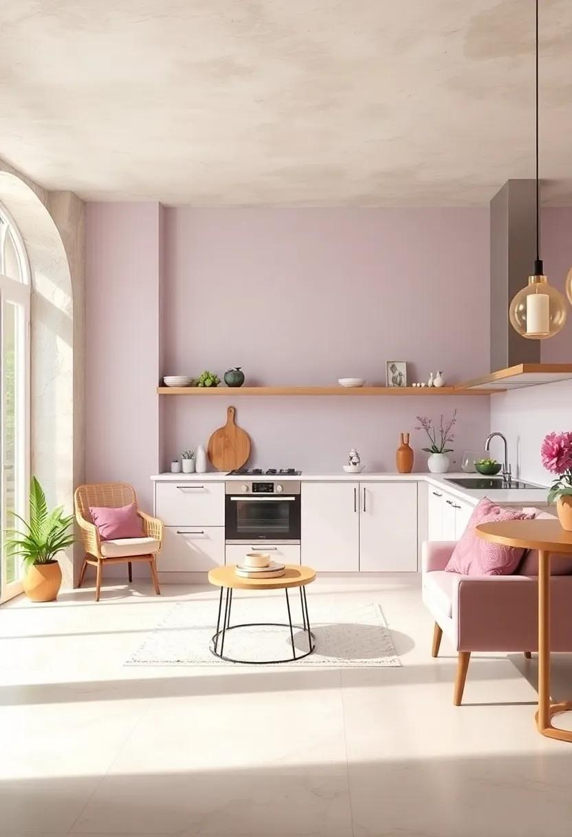 Lavender and Soft​ Beige – Light lavender tones mixed with beige create a ⁣soothing and spacious feel