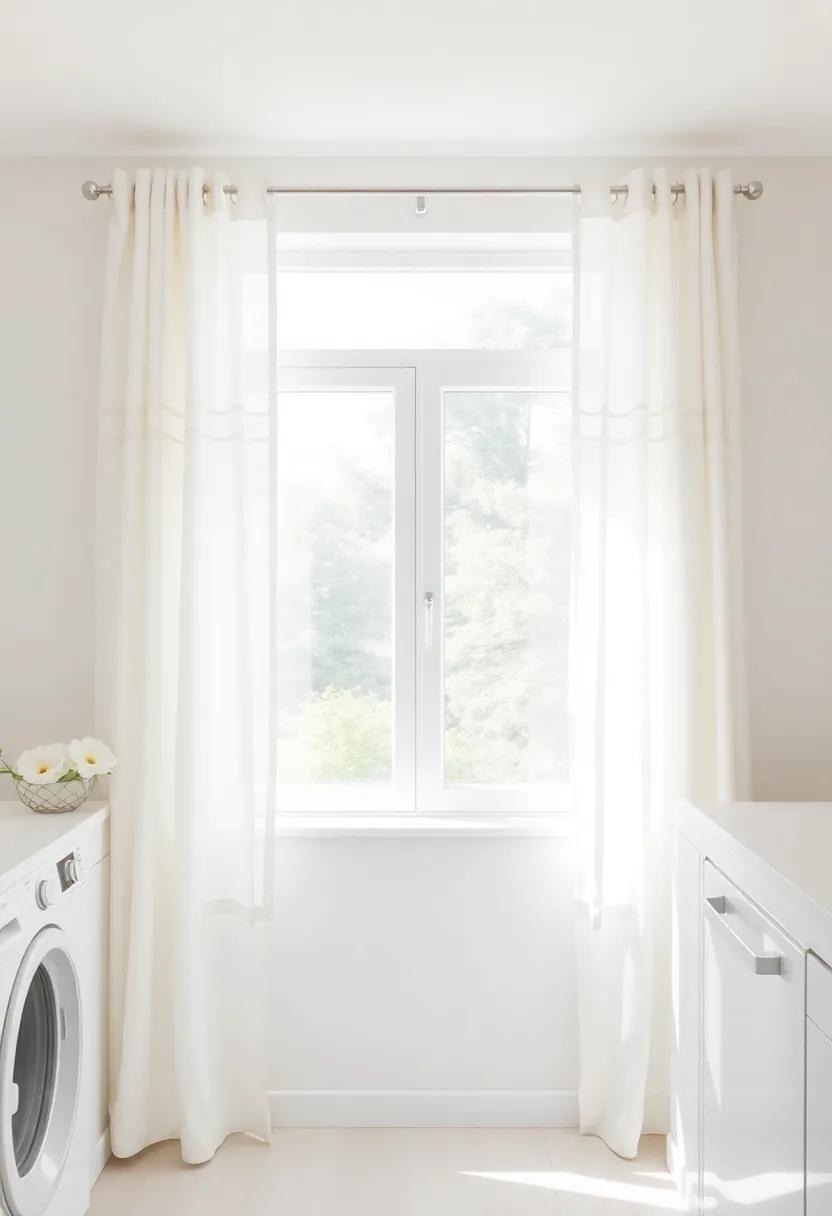 Sheer Linen Curtains⁤ Softening the Window‍ While Allowing Maximum Daylight
