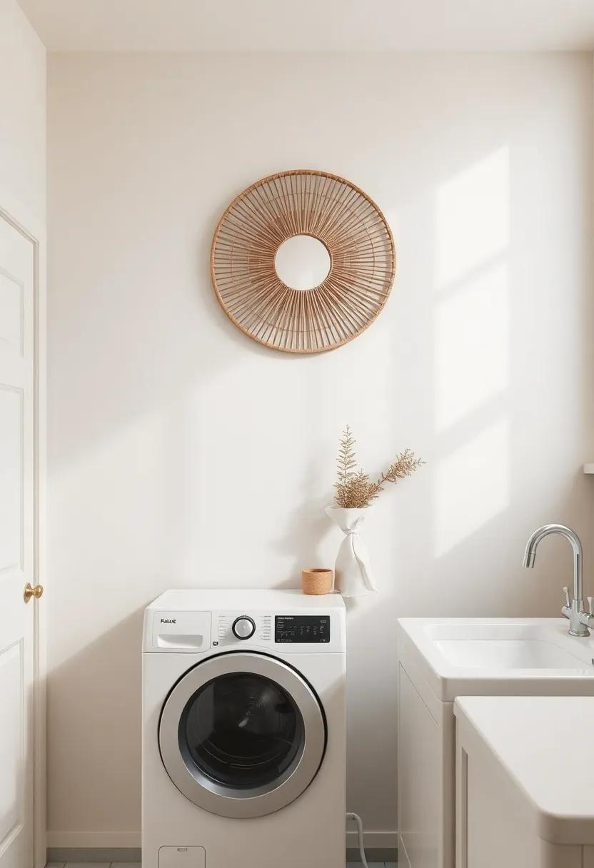 monochromatic Beige and White Wall Art ‍Bringing Visual Interest ⁣Without Clutter