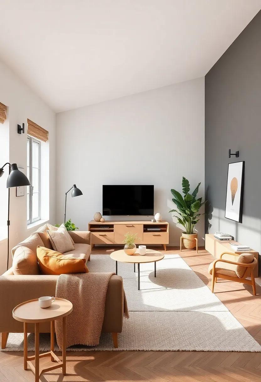 Creating Focal Points: Statement Light Fixtures​ in ⁤Scandinavian Interiors