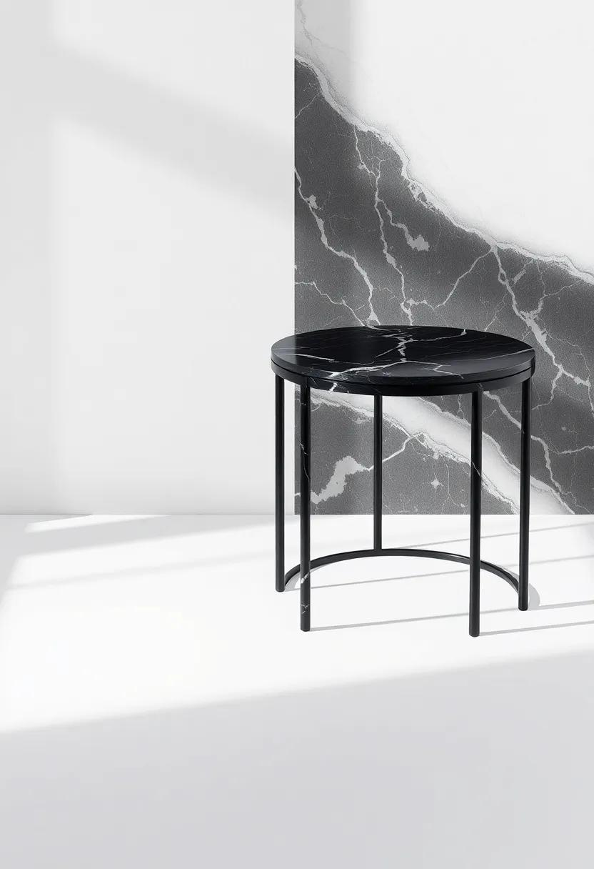 Black Marble⁢ Nesting Tables: Maximize your space with functional and stylish nesting tables that blend seamlessly ⁤with any decor