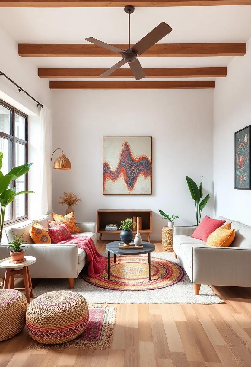 Embrace Vibrant Textiles to Create ‍Cozy Layers in Eclectic​ Living Spaces