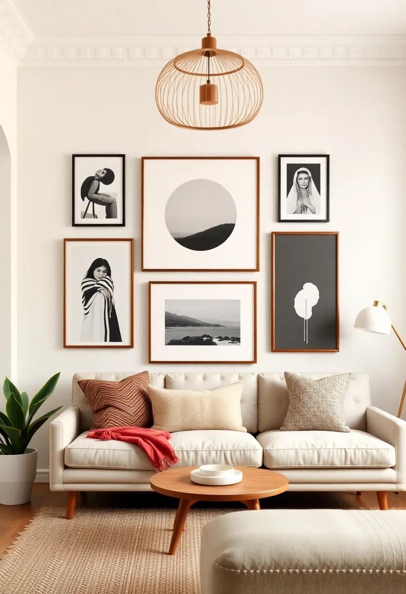 Curate a Stylish Gallery Wall ‌to Showcase Your Creative Flair