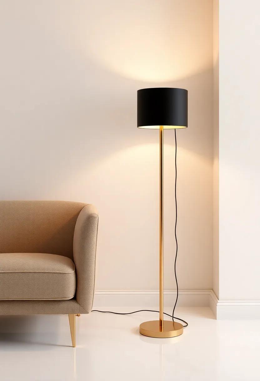 Contemporary ⁣Bar Cart: This ​mobile⁢ bar cart shines with a sleek gold frame, ready to⁢ elevate your entertaining game while keeping your ​beverages at hand