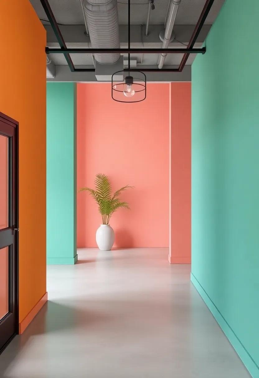 Color Contrasts: Bold Accent Walls that Stand Out