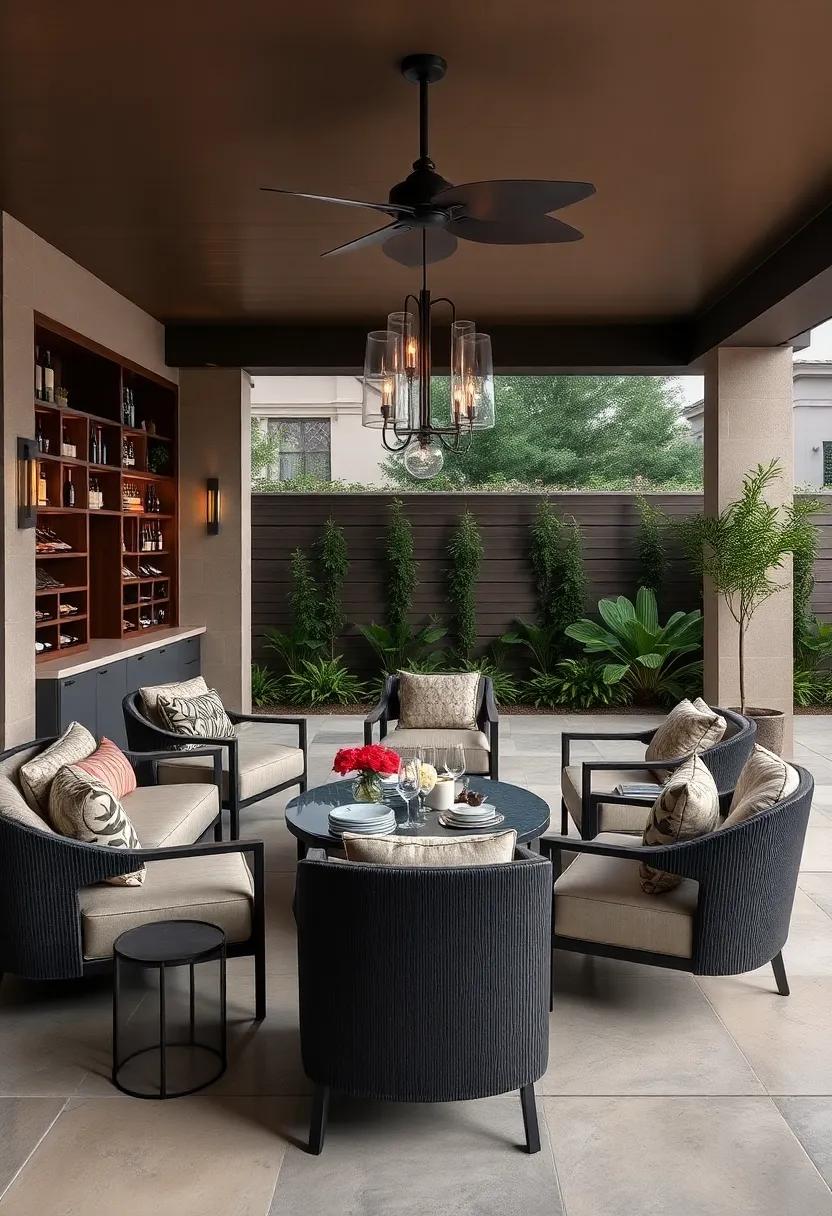 Contemporary Wine Lounge: Combine wine storage with comfortable ⁤seating and elegant decor to ⁣craft a sophisticated space for hosting intimate gatherings