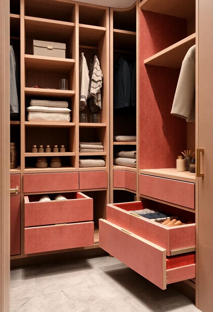 Velvet-Lined Drawers: Finish it all off with custom velvet-lined drawers,ensuring your ⁤opulent essentials are stored in style and within reach
