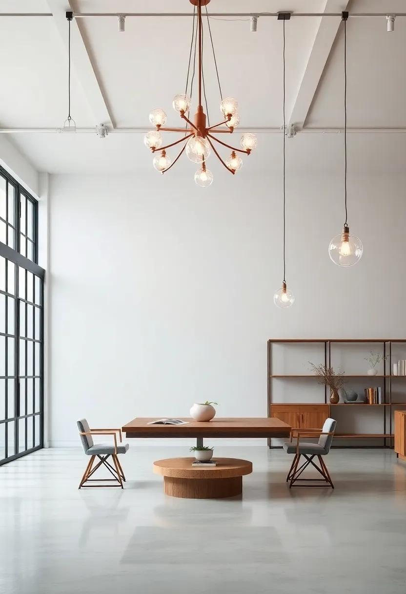 Massive Industrial Warehouse Fixtures: Embrace a raw, industrial look with oversized warehouse-style fixtures that bring an urban edge to lofts and contemporary spaces