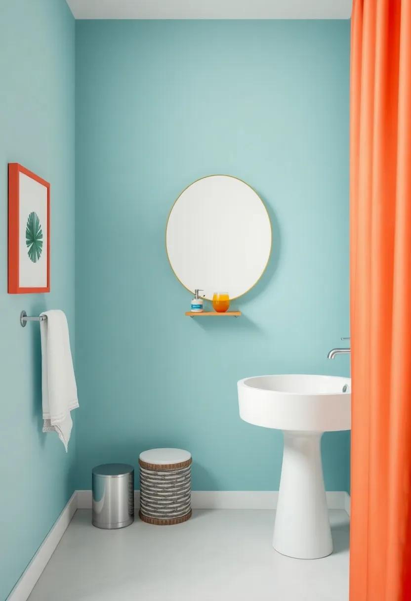 Colorful Accents: add pops of color through accessories like soap⁢ dispensers, toothbrush holders, or‌ a vibrant shower curtain for a playful touch