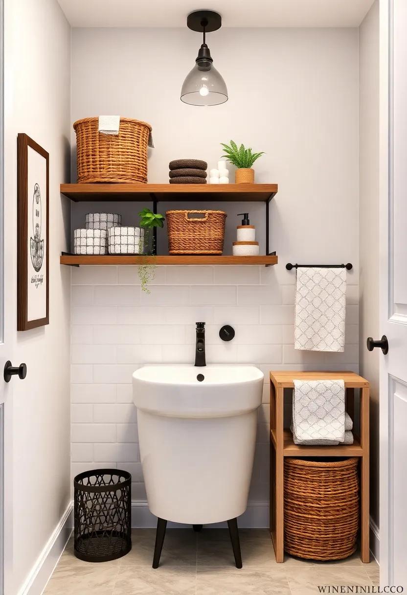Smart Storage Solutions: Utilize stylish baskets, shelves, and built-in ‌cabinets⁤ to keep your essentials organized while enhancing your ‌decor