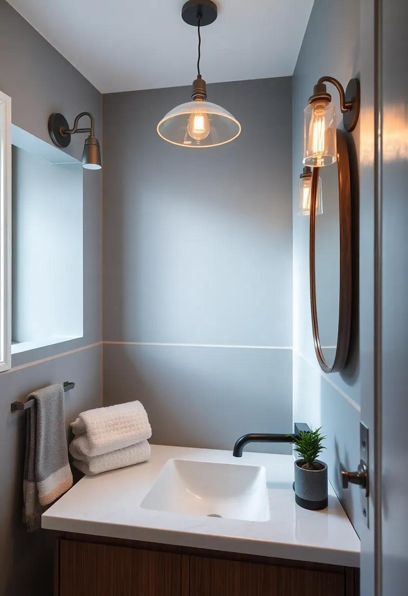 Statement Lighting: Choose unique light fixtures, such⁢ as pendant lights or vintage⁤ sconces, to serve as focal points while providing ample ⁢illumination