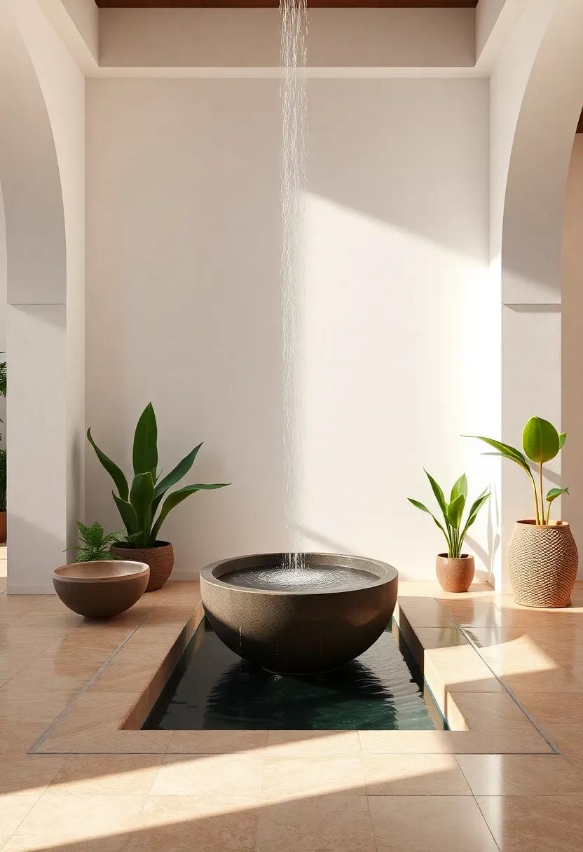 Blurring the lines Between Indoor and Outdoor Living with Water Elements