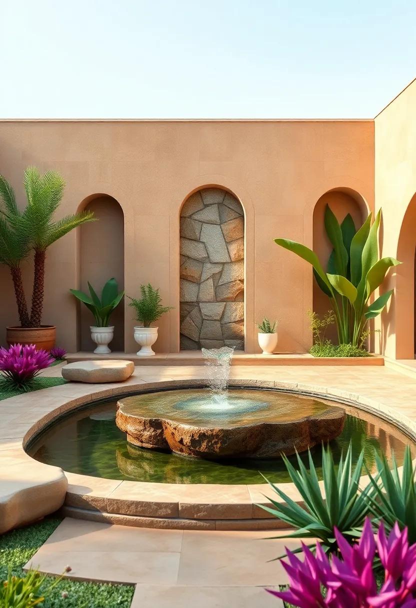 Integrating ⁣Water Features with Vibrant Landscaping ‍Elements