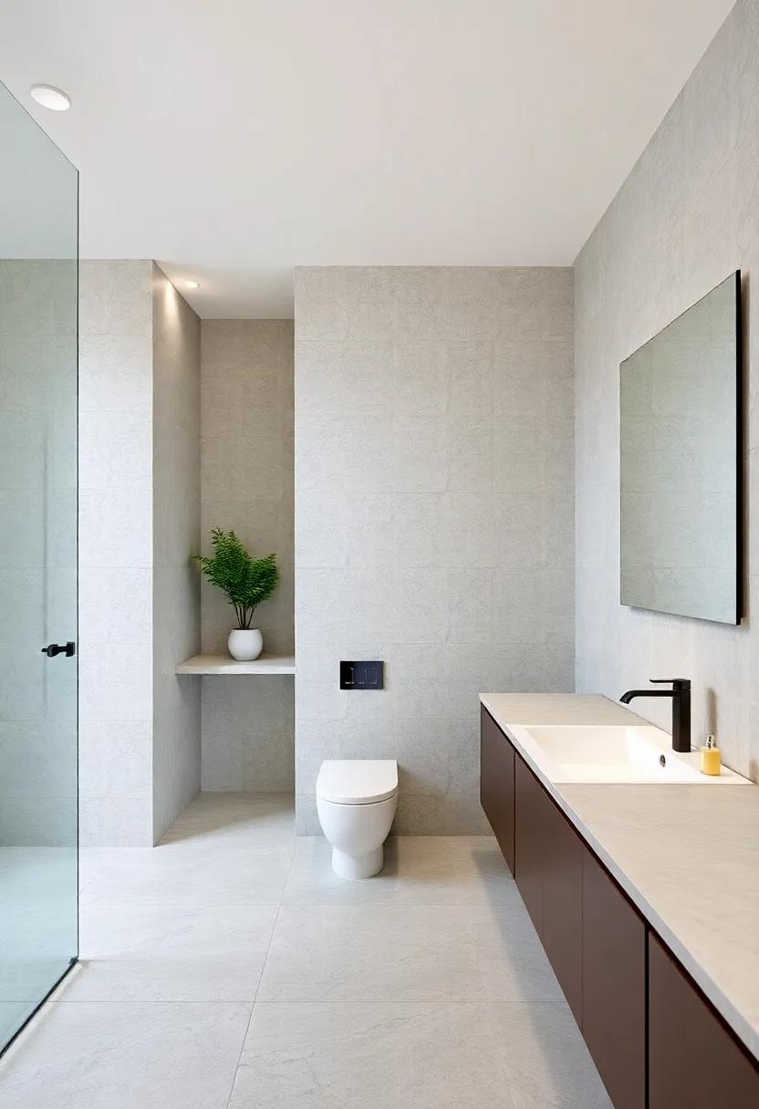 Function⁢ meets Beauty: Stylish ‍Stone storage Solutions for Modern Bathrooms