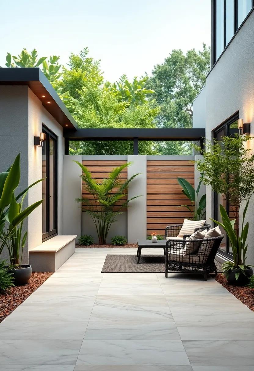 Use a clean,‌ low fence or boundary​ made of​ natural wood​ or metal ‍to ‌subtly frame⁣ your‌ yard