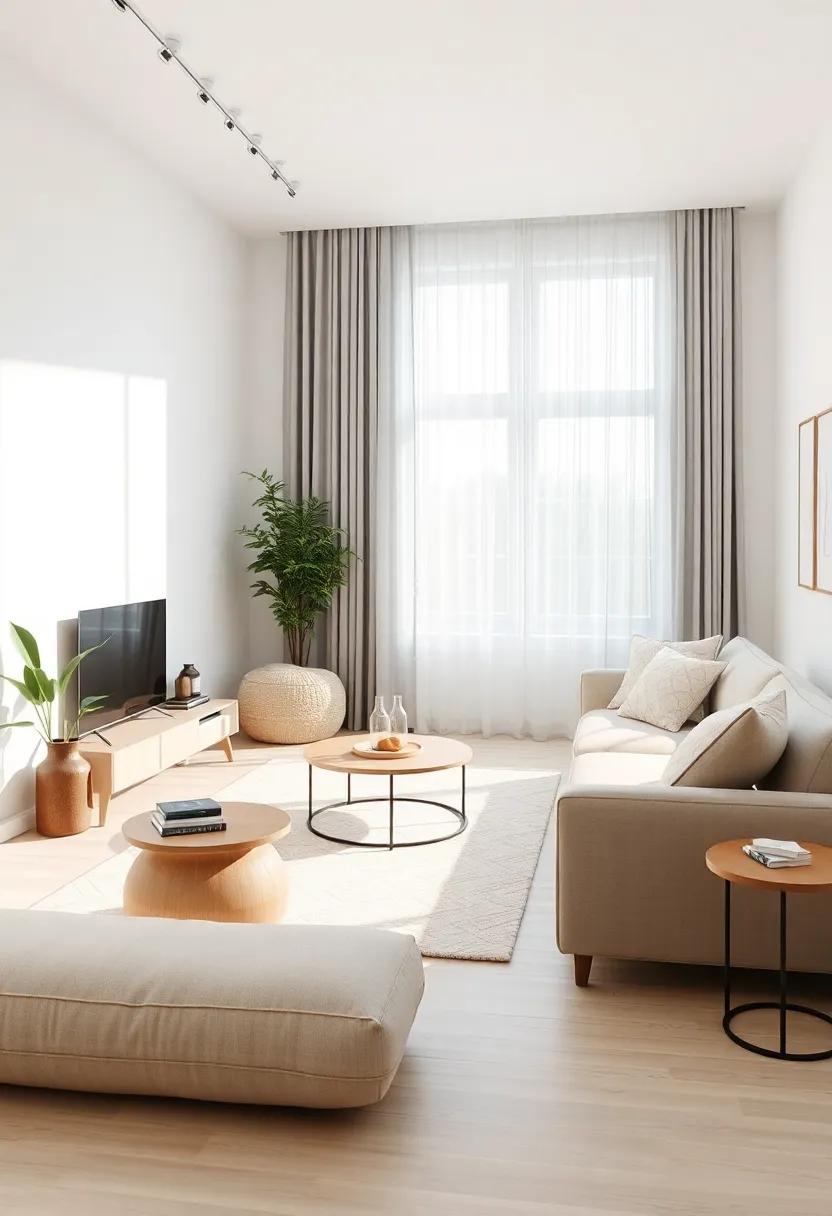 Creating​ a Focal Point:​ The Heart ‍of​ minimalist Living⁤ Rooms