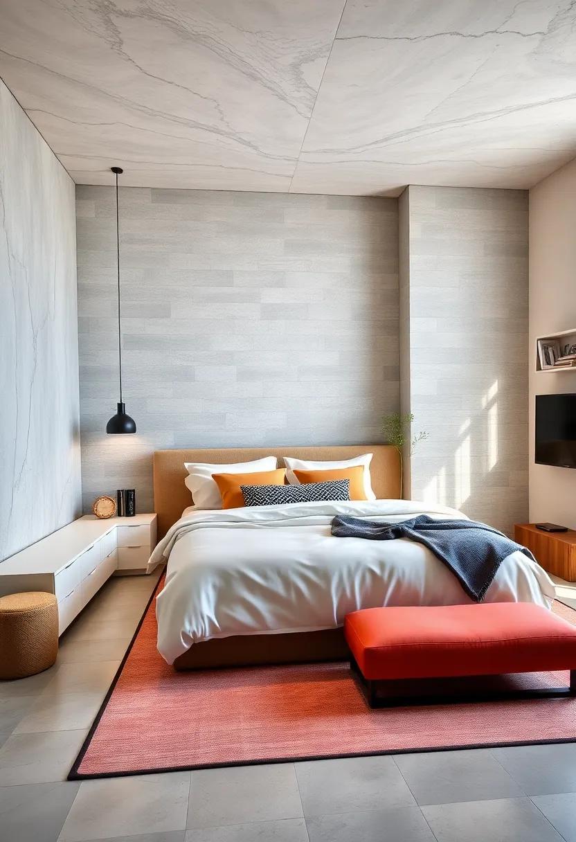 Compact Modern Bedrooms Utilizing⁢ Smart Layouts And Multi-Functional Furniture To Optimize Small ⁤Spaces