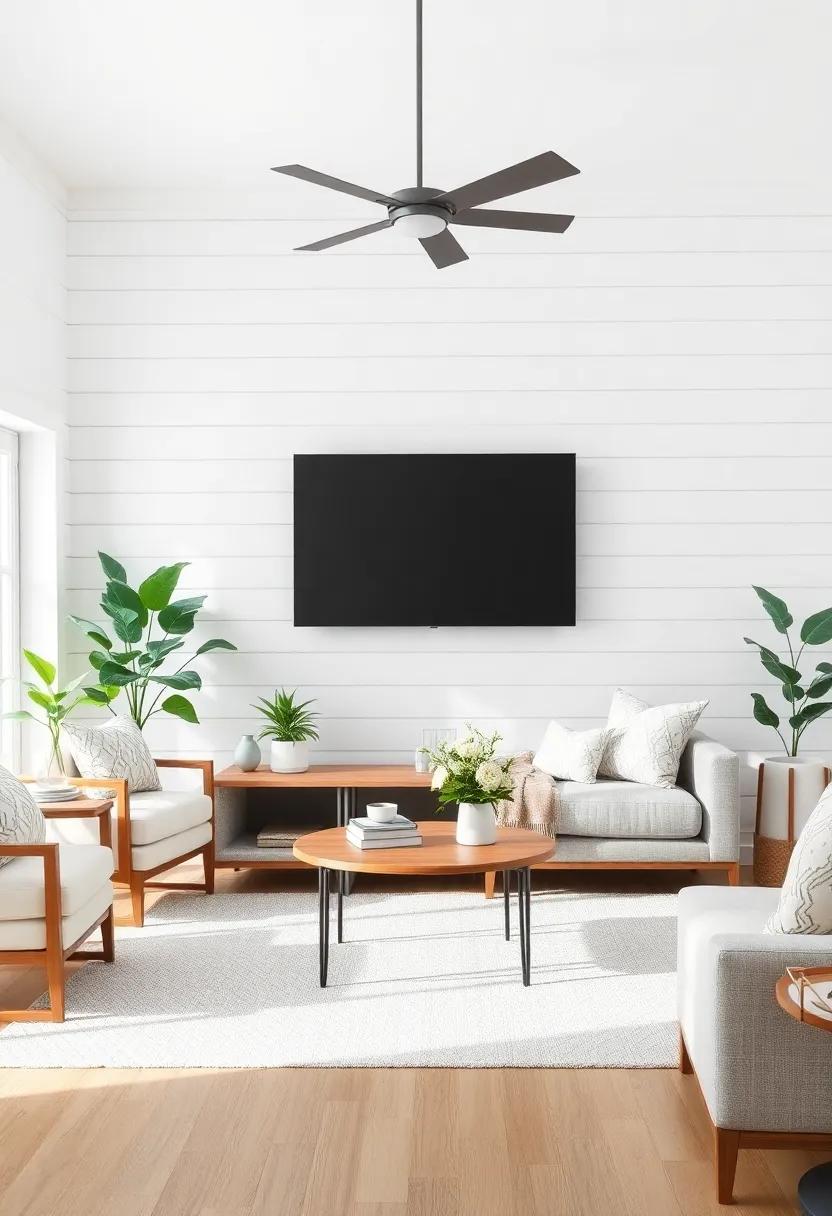 Integrating Greenery and Natural Elements ⁢into shiplap ‌Spaces