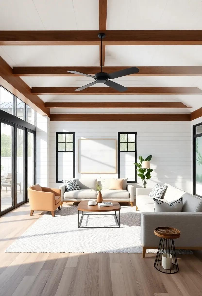 Blending Indoor and Outdoor⁣ Spaces with⁣ Shiplap features