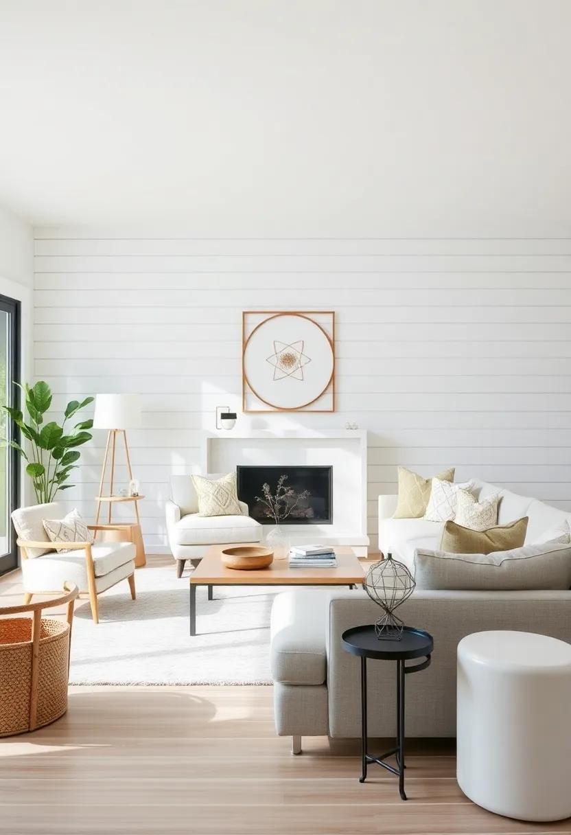Stylish Furnishings That Complement Shiplap ​walls in⁤ Modern Farmhouse Spaces