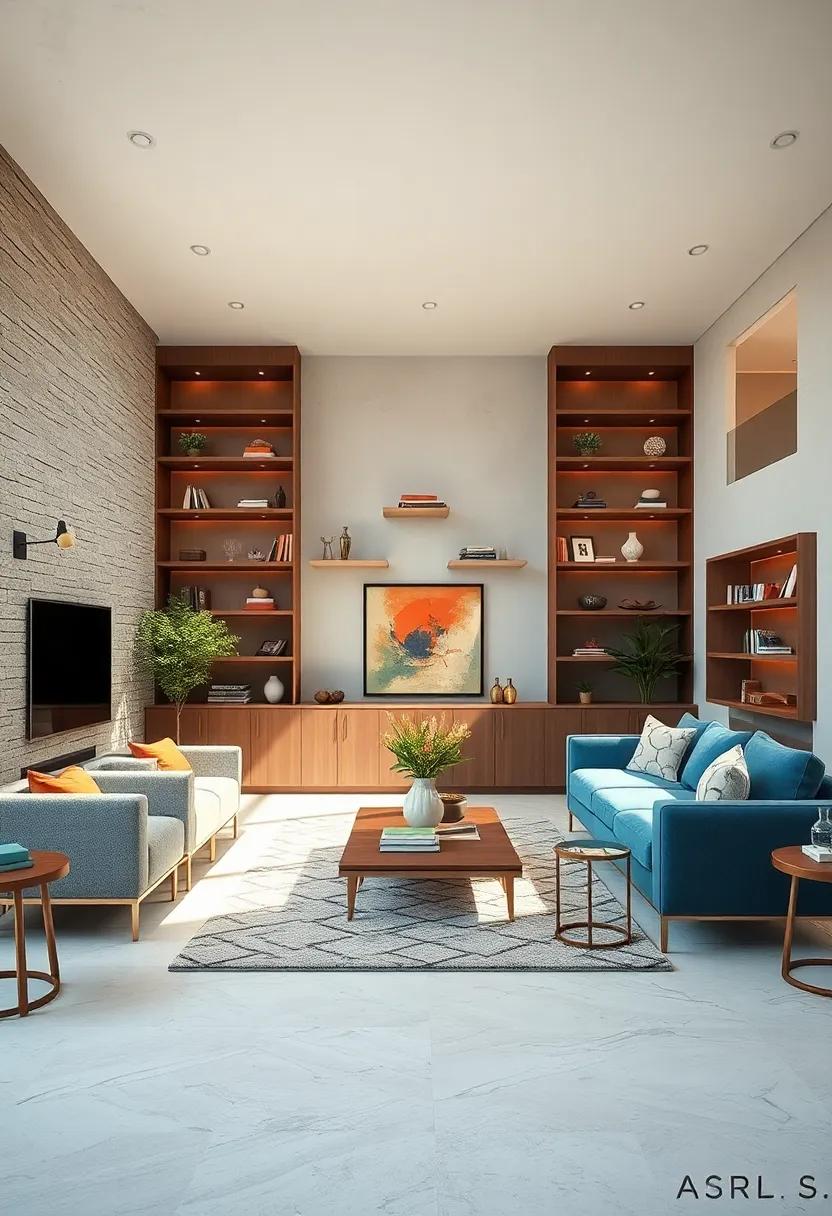 Mixed Open⁤ and‍ Closed‍ Shelving for a Balanced ⁤Look