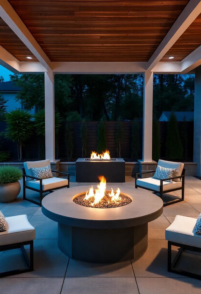 The Perfect⁢ Fire Pit: ⁣Centerpiece Ideas for Cozy Gatherings under the Stars