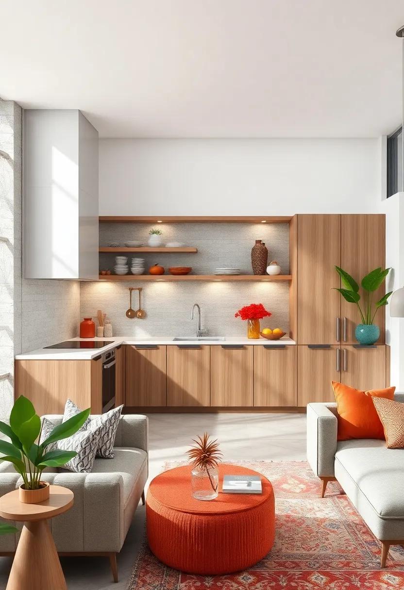 Architectural Accents ​Such ​as Floating Shelves and ‍Hidden Drawers⁣ Perfectly Complementing U-Shaped Kitchen Geometry