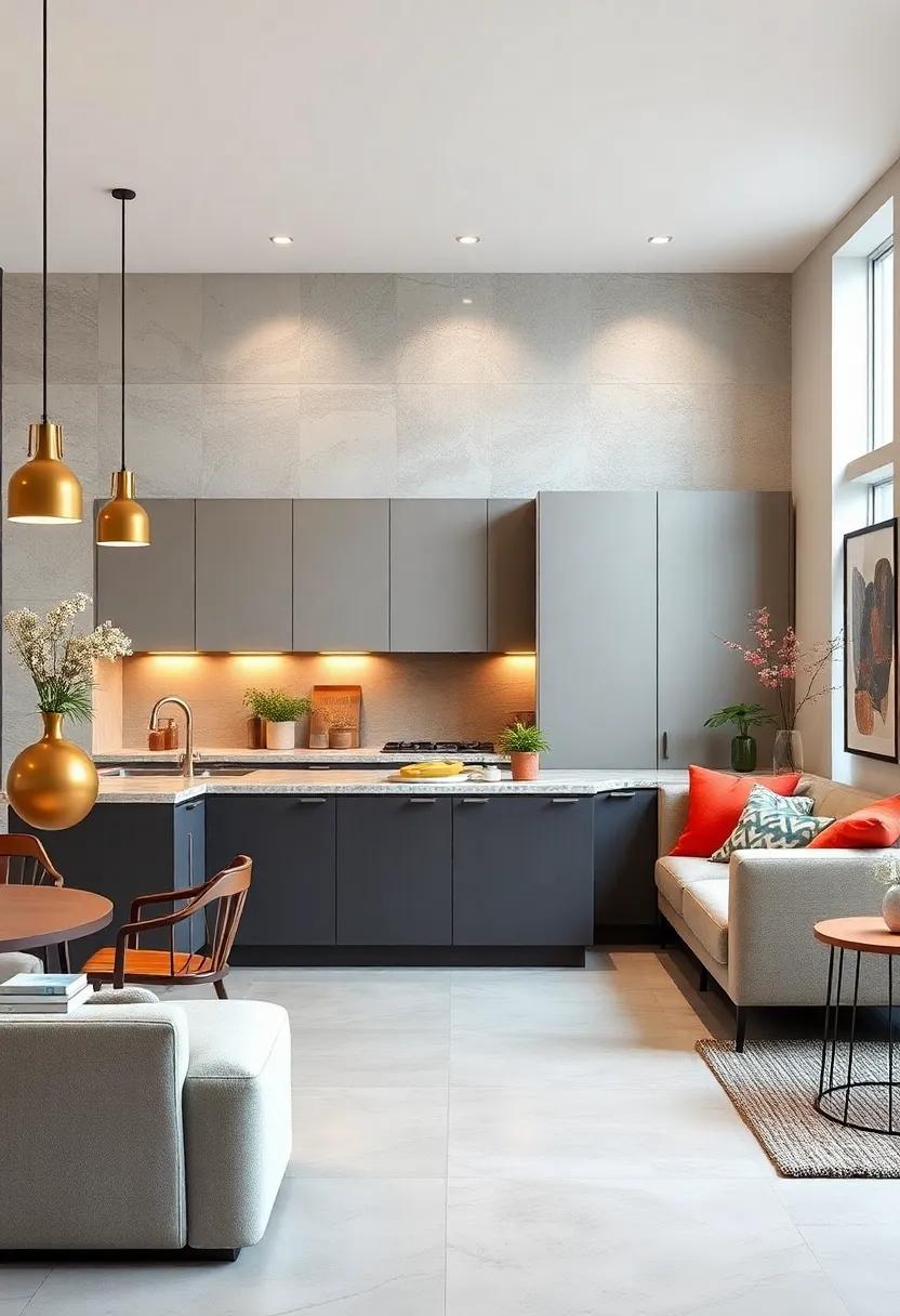 Distinctive Color ‌Blocking Techniques ⁤to Define ⁣Areas and Amplify Style in Expansive ⁤U-Shaped kitchens