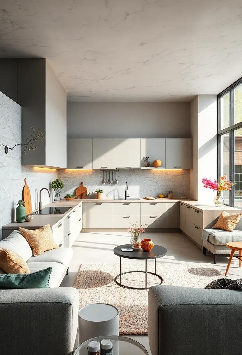 Flowing‍ Work Zones ⁣Designed ⁣for ⁢Efficiency and Comfort‌ in Contemporary ⁣U-Shaped Kitchens