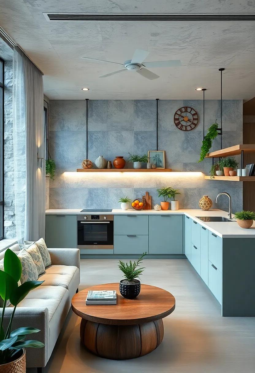 Incorporating Greenery and‍ Indoor Plants to Soften the Clean​ Lines of Modern U-Shaped Kitchen ‍Interiors