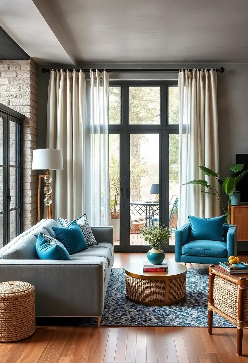 Nautical Rope Curtain Tiebacks ⁤for a Subtle Coastal Touch