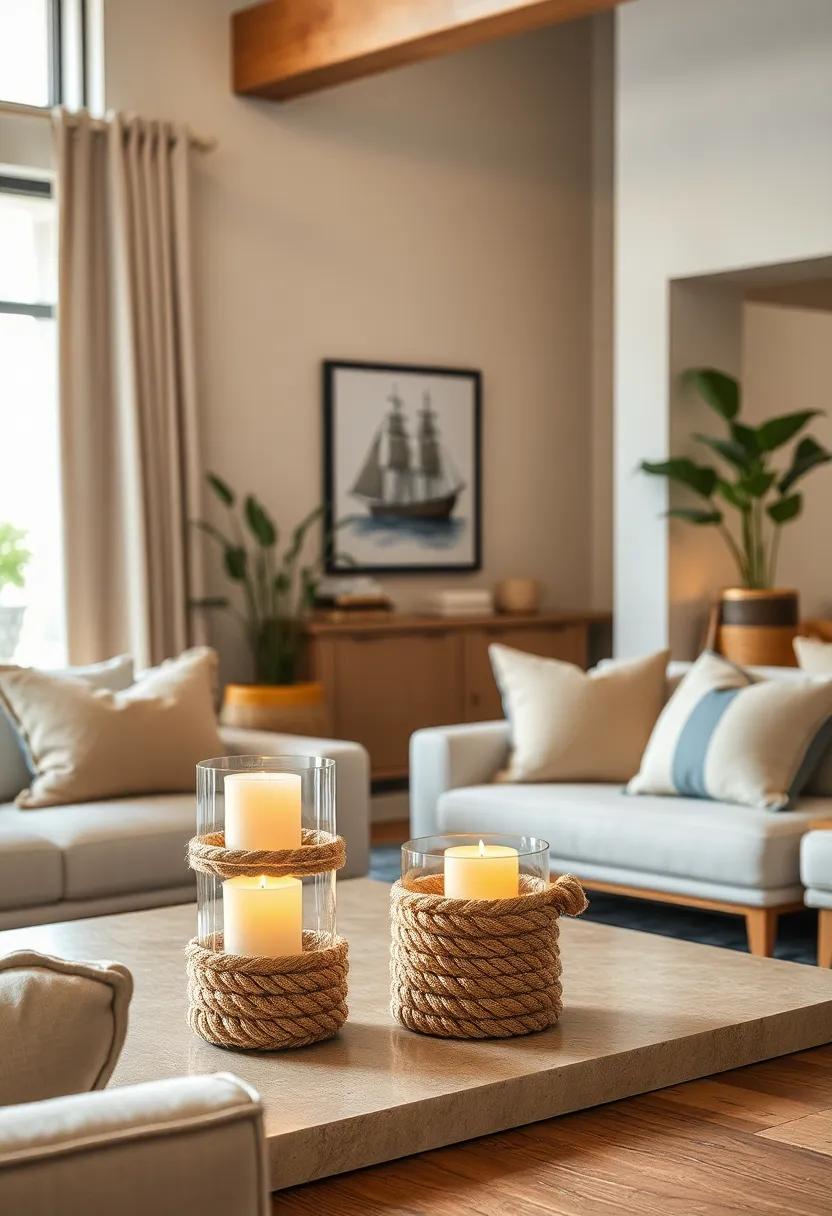 Handmade Rope Coasters to Protect Surfaces with Style