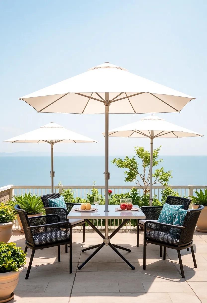 Le Papillon Portable⁢ Umbrella: Perfect for on-the-go picnics and gatherings, this lightweight umbrella ⁢sets up effortlessly for impromptu outdoor feasts