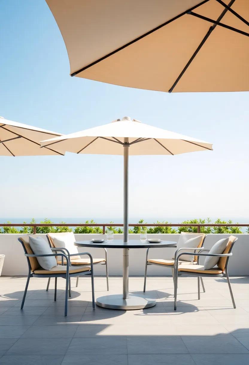 Shenandoah 11-Foot Outdoor Umbrella:⁤ Extra-large and extra stylish, this umbrella enhances your dining experience with its impressive coverage and vibrant colors