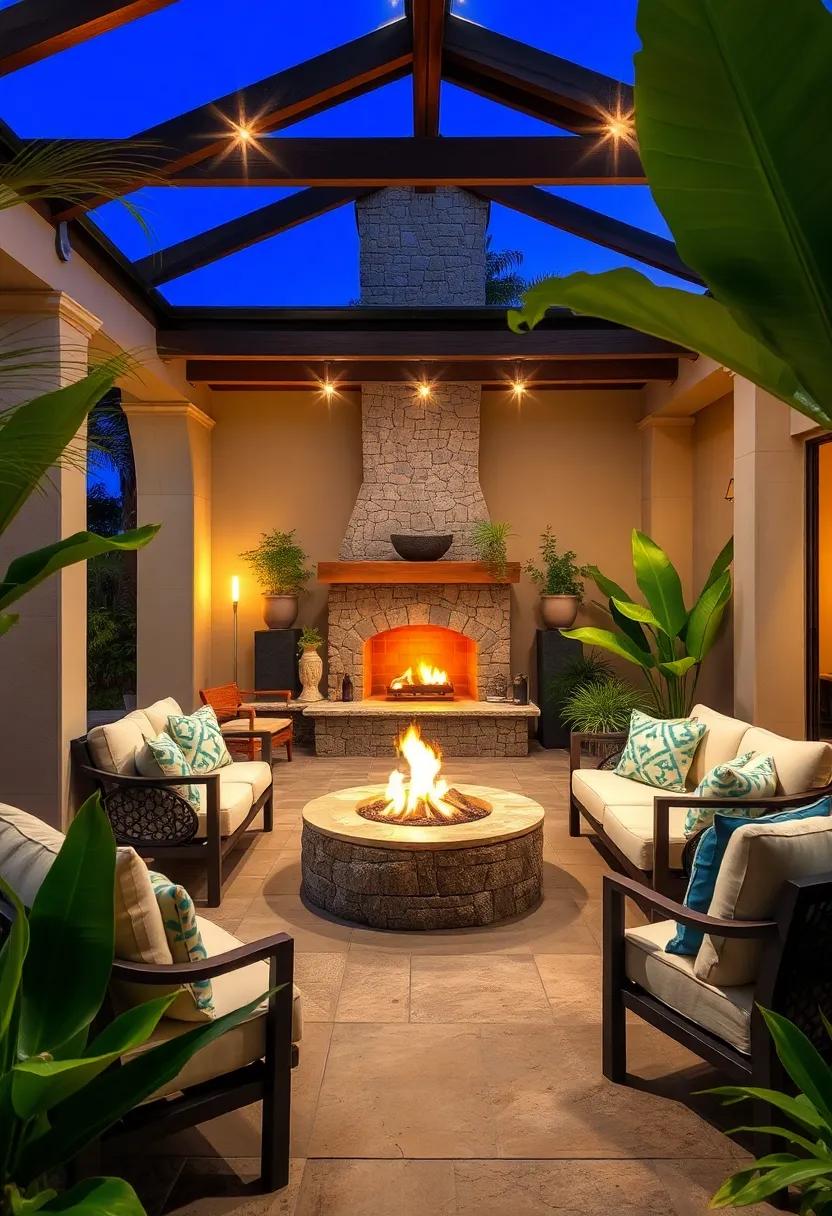 Incorporate ​a fire pit⁤ or outdoor fireplace to extend your patio’s usability ⁢into the ⁤cooler evenings