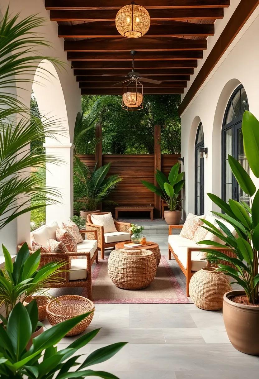 Use natural stone flooring or decking to connect ‌your⁣ patio seamlessly with the⁣ surrounding landscape