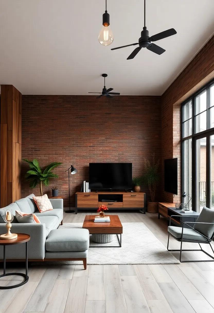 Utilizing Statement Lighting Fixtures to Enhance Rustic Industrial​ Flair