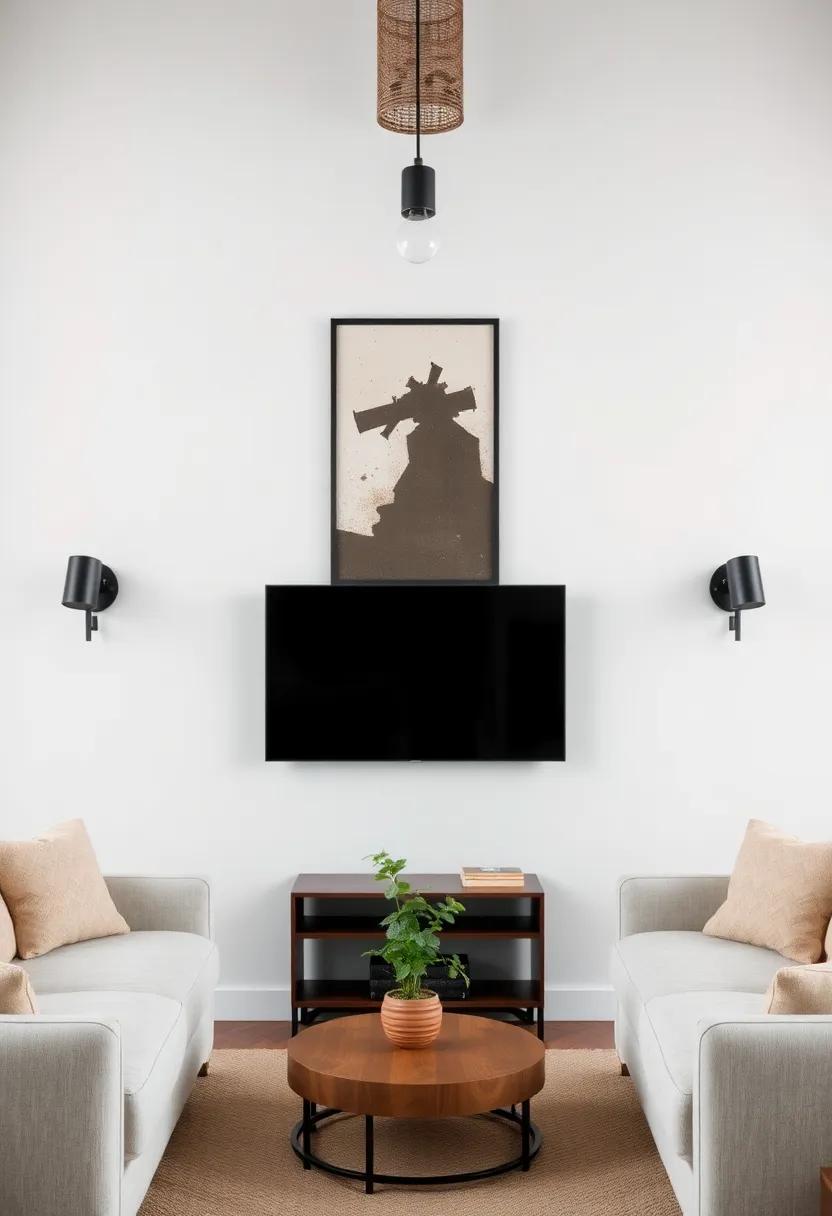Showcasing Art: Unique Wall Decor Ideas for a Rustic​ Industrial Vibe