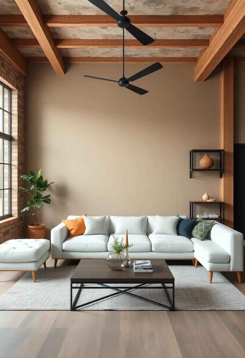 The Role of Color ⁣Palettes: Earthy‌ Tones and Bold Accents​ in Rustic Industrial