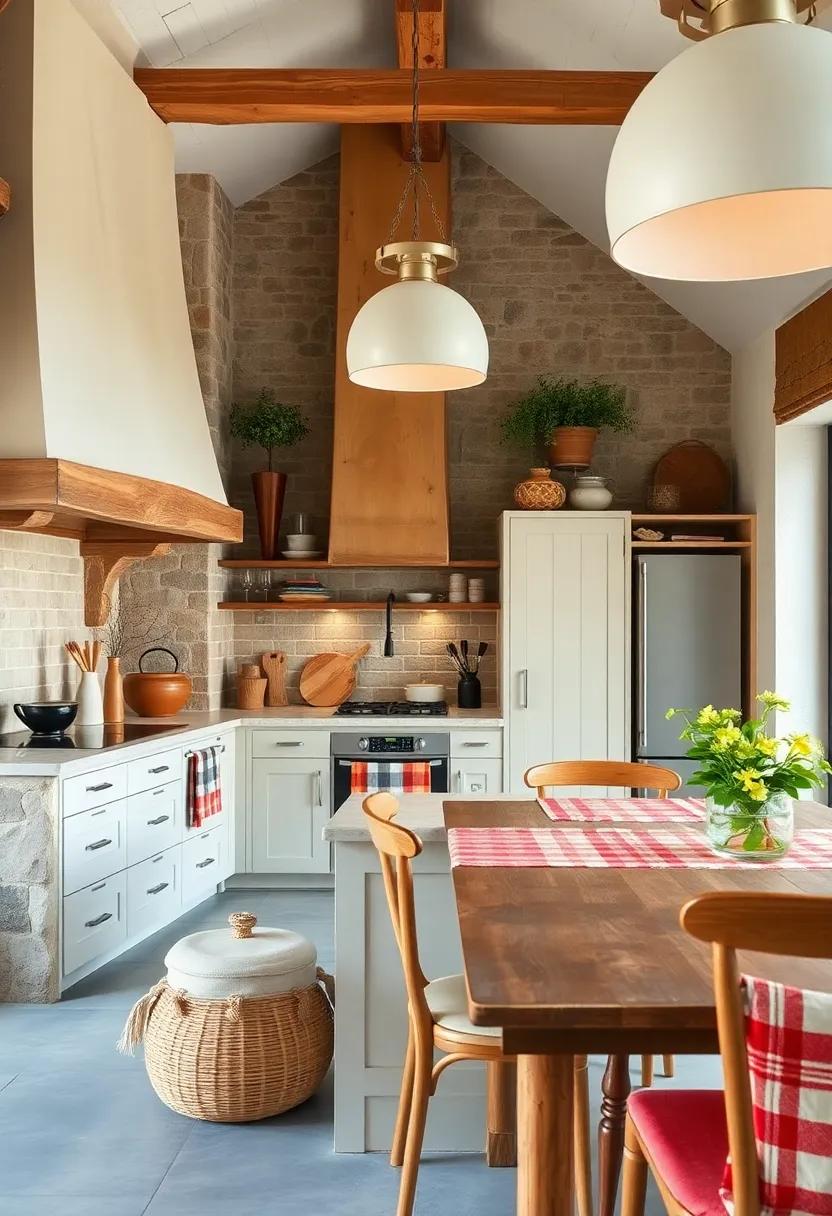 Checkered or plaid textiles: Use⁣ checkered dish towels, tablecloths, or seat cushions to soften the space with cozy patterns