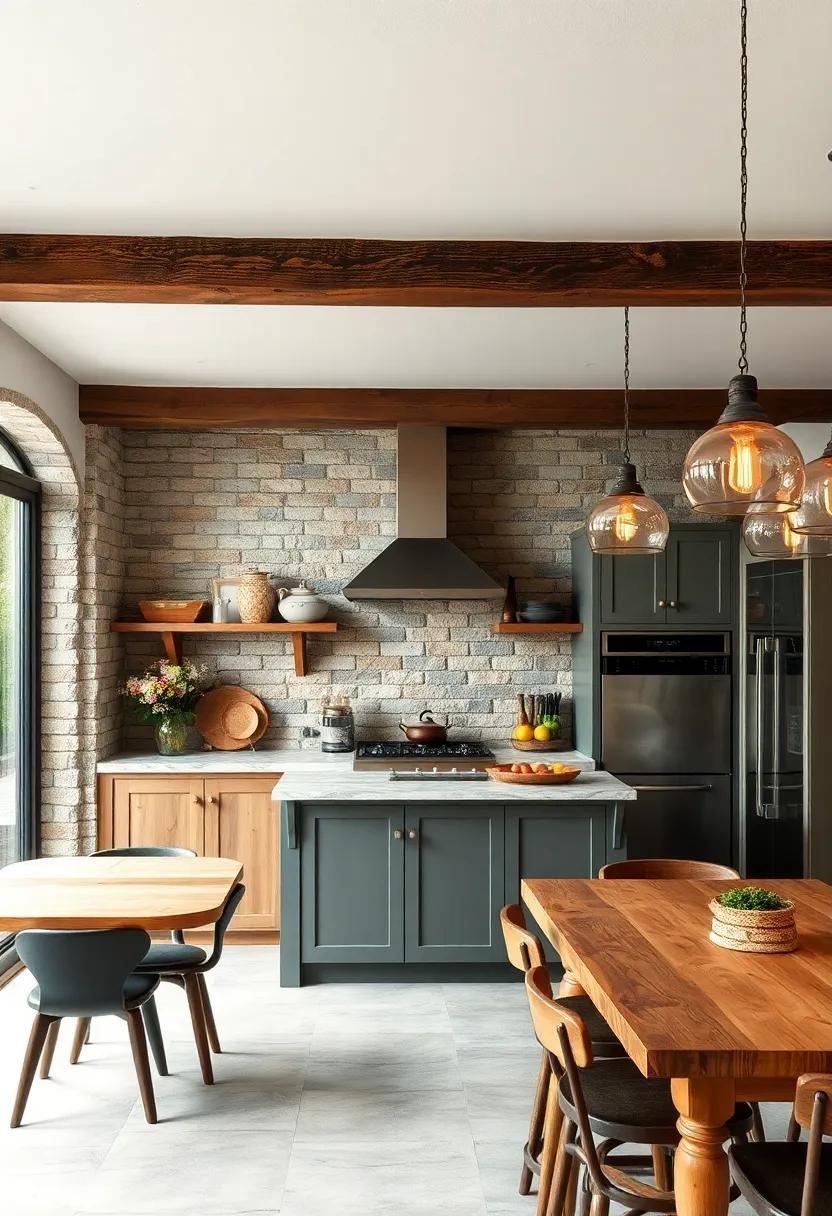 Vintage pendant lighting: Select pendant lights with an antique finish or industrial design to ⁤illuminate your kitchen with character