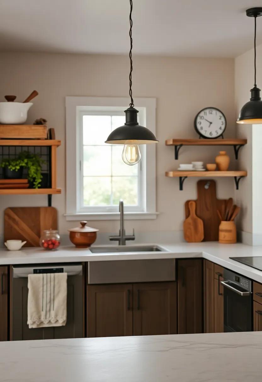 Cozy Light Fixtures: Swap​ out standard light ‌fixtures for ⁣vintage or handmade options to ​enhance ⁢the atmosphere,illuminating ​both ‌the beauty and the ‍functionality⁣ of the space