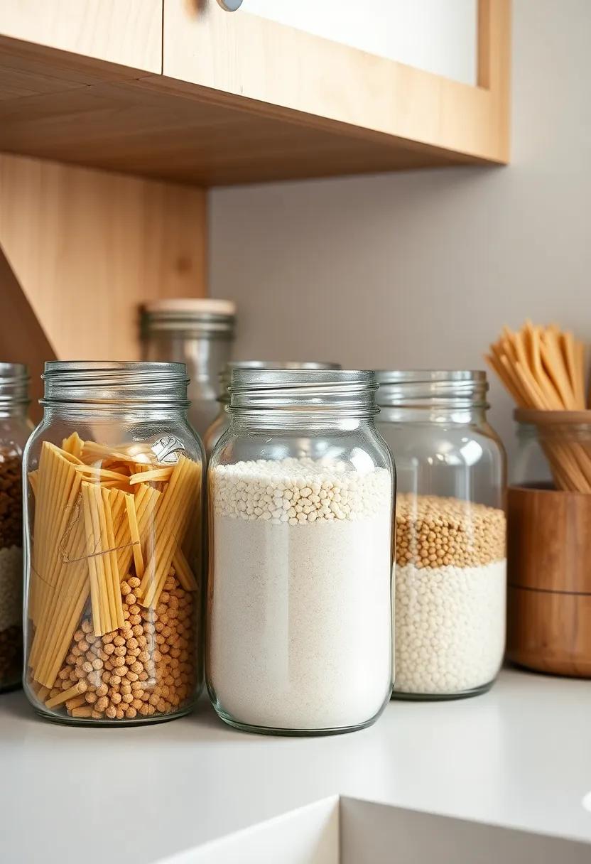 Mason Jar Organizers: Use mason​ jars to store dry ​goods⁣ like pasta and‌ grains.They ⁣add a country ⁤feel and‌ make it easy⁢ to see ⁢what you have on hand