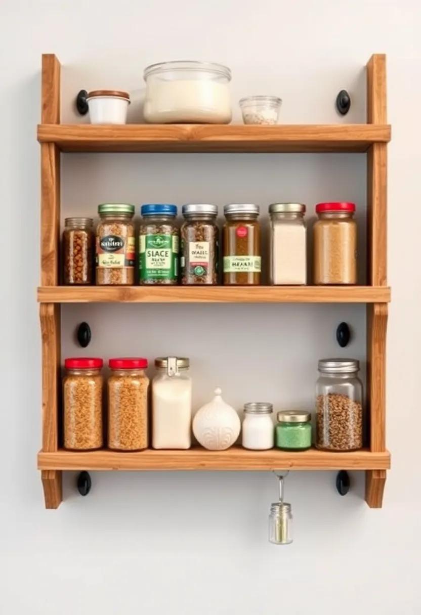 Spice Racks: Create a wall-mounted spice rack using⁤ reclaimed wood to keep​ your seasonings organized and ​within reach