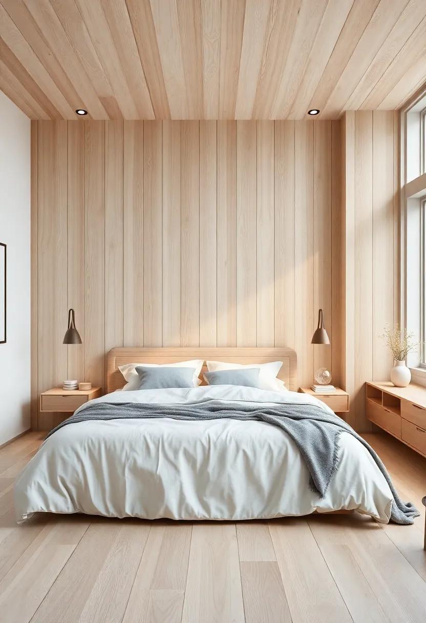 Light Wood Finishes: Select‍ light-colored‌ woods for furniture and flooring,‍ enhancing​ the ‌brightness‍ and spaciousness of the room