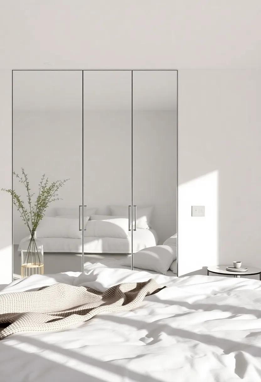 Reflective ⁢Surfaces: Incorporate mirrors to enhance light and make the space feel ⁢larger while maintaining a sleek design