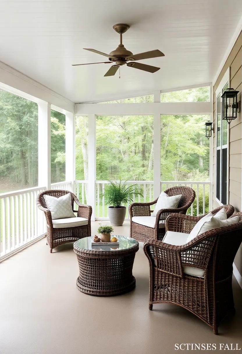 Lighting‌ the‌ Way: Elegant Fixtures to Enhance Screened Porch Ambiance