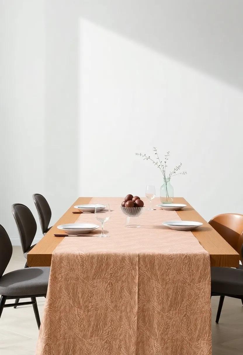 Dramatic Table Runners That ⁢make a Bold Statement ‌in Your Aesthetic
