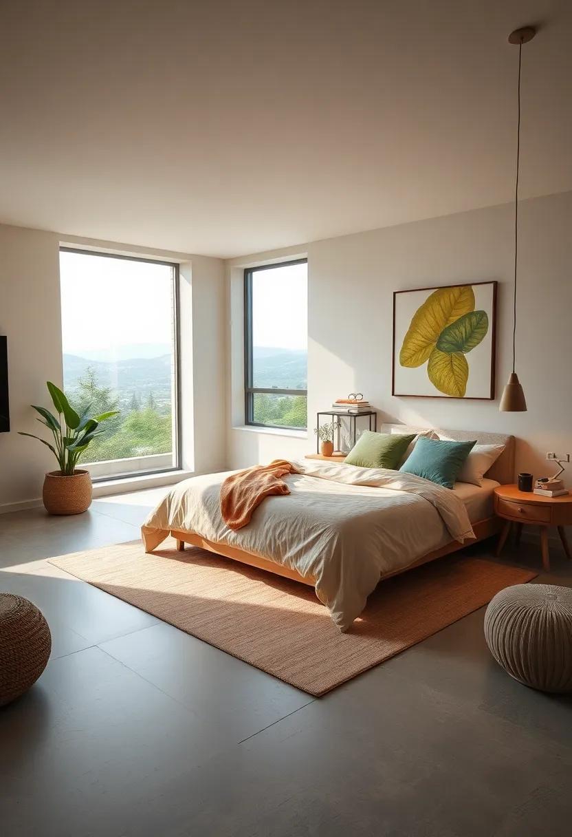 Position the Bed to Maximize Natural Views